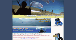 Desktop Screenshot of learnparagliding.com
